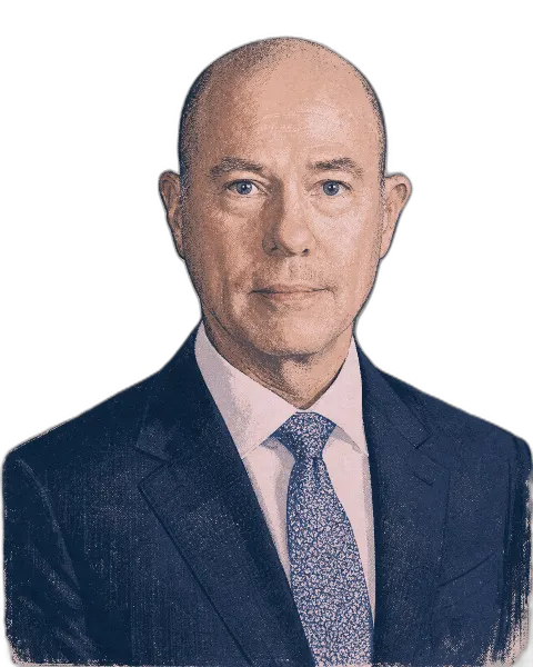 Illustrated portrait of Bryan Bedford