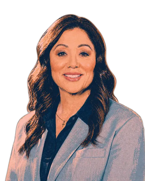 Illustrated portrait of Lori Chavez-DeRemer