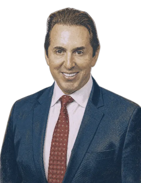 Illustrated portrait of Troy D. Edgar
